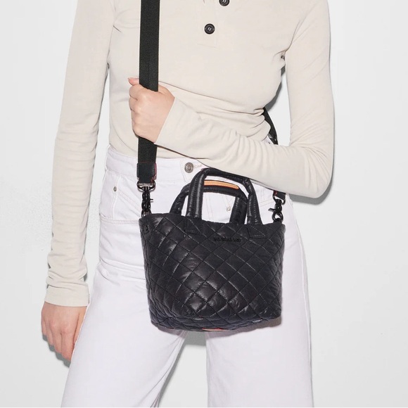 🚫🚫SOLD🚫🚫MZ Wallace Deluxe mini Metro Tote - Picture 4 of 5